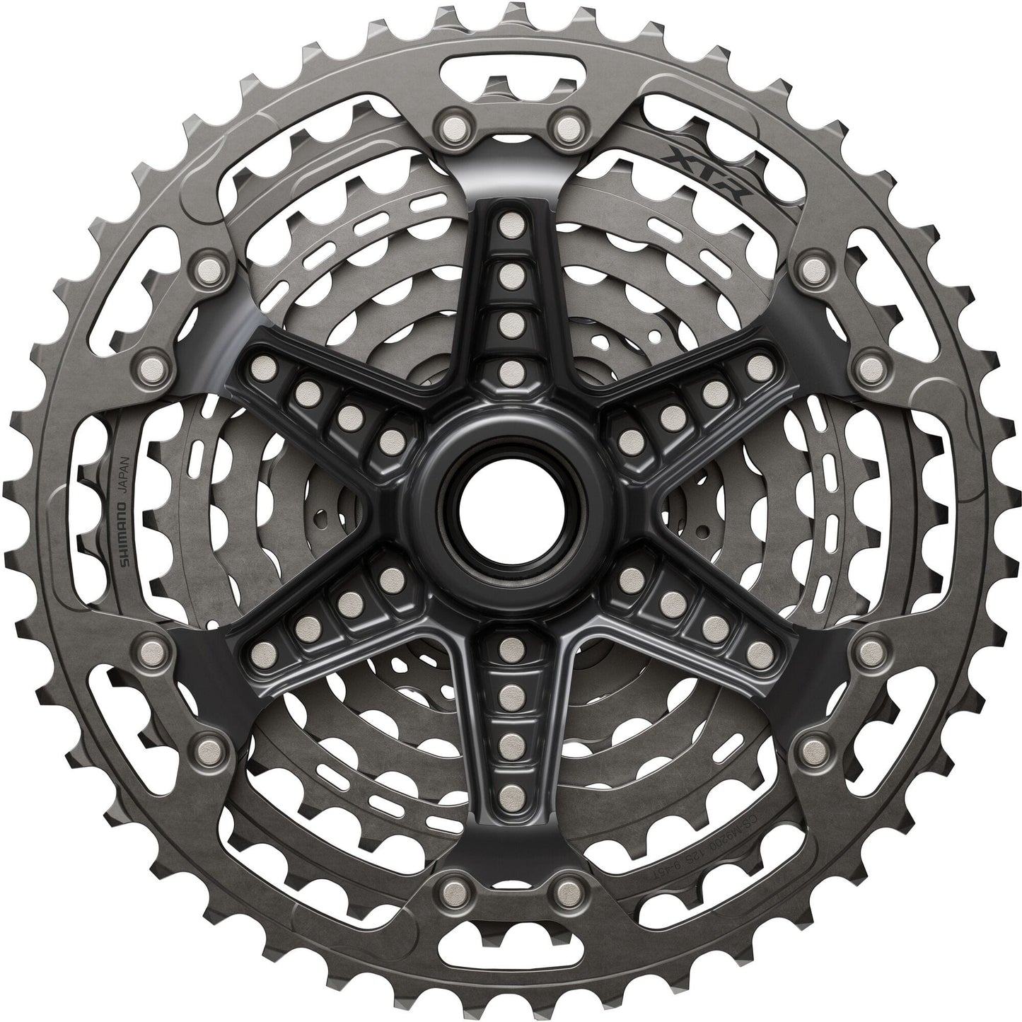 CS-M9200 XTR cassette, 12-speed, 9 - 45T
