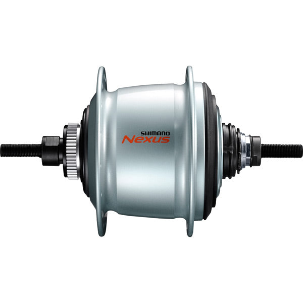 SG-C6001-8V 8-Speed Internal Hub for Rim Brake, 132x184 mm, 36h, Silver
