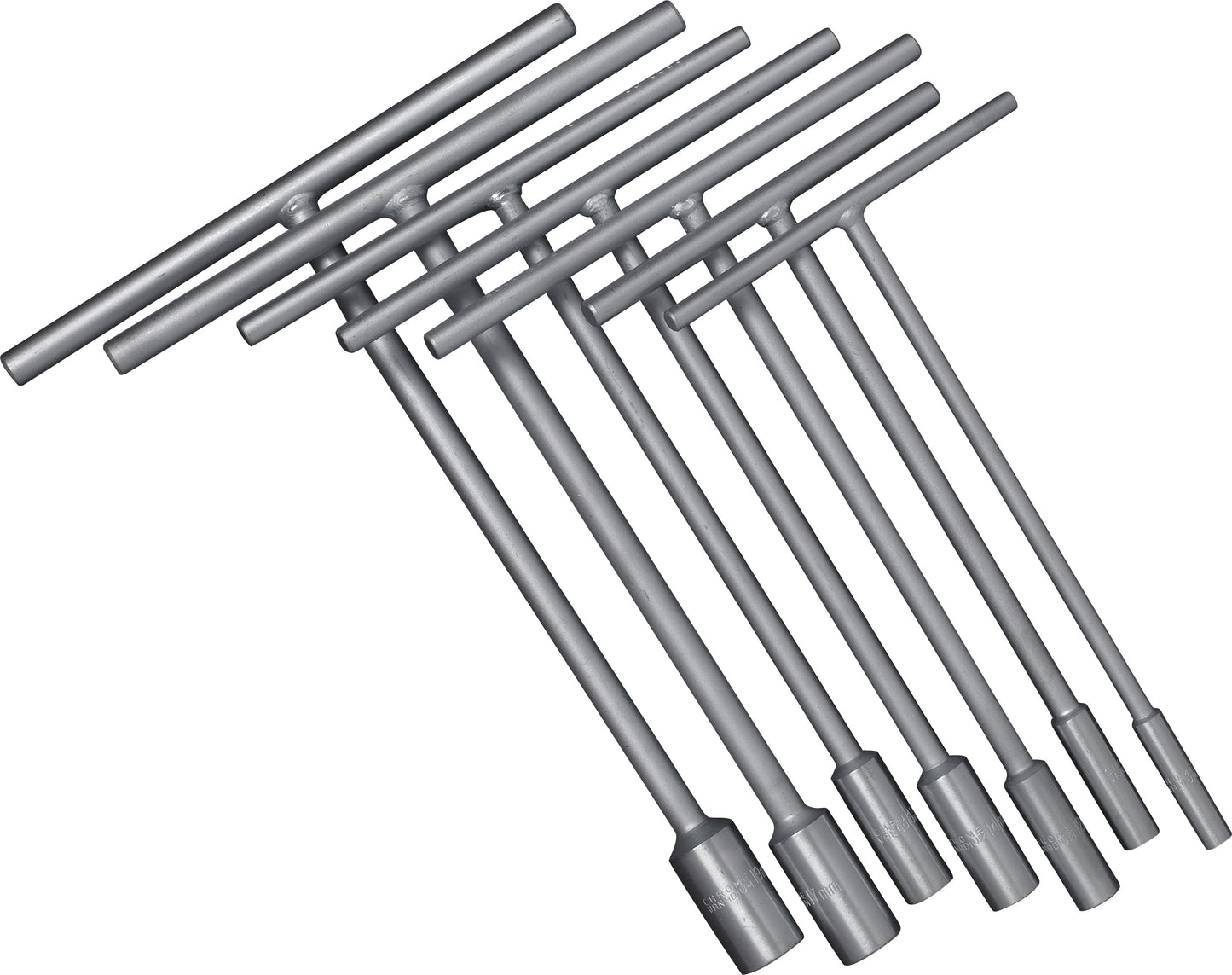 T-Handle sockets (set of 7) 8,10,12,13,14,17,19mm