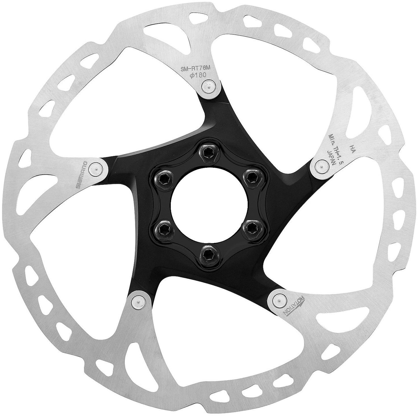 SM-RT76 XT 6-bolt disc rotor Carriage Free
