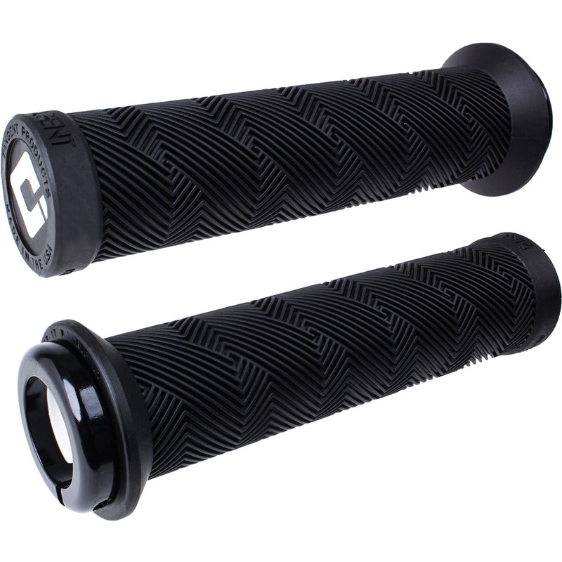 Tangent Contour MTB Lock On Grips 135mm - Black