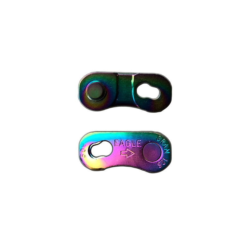 SRAM EAGLE POWERLOCK CHAIN CONNECTOR 12-SPEED (4 PCS) - RAINBOW