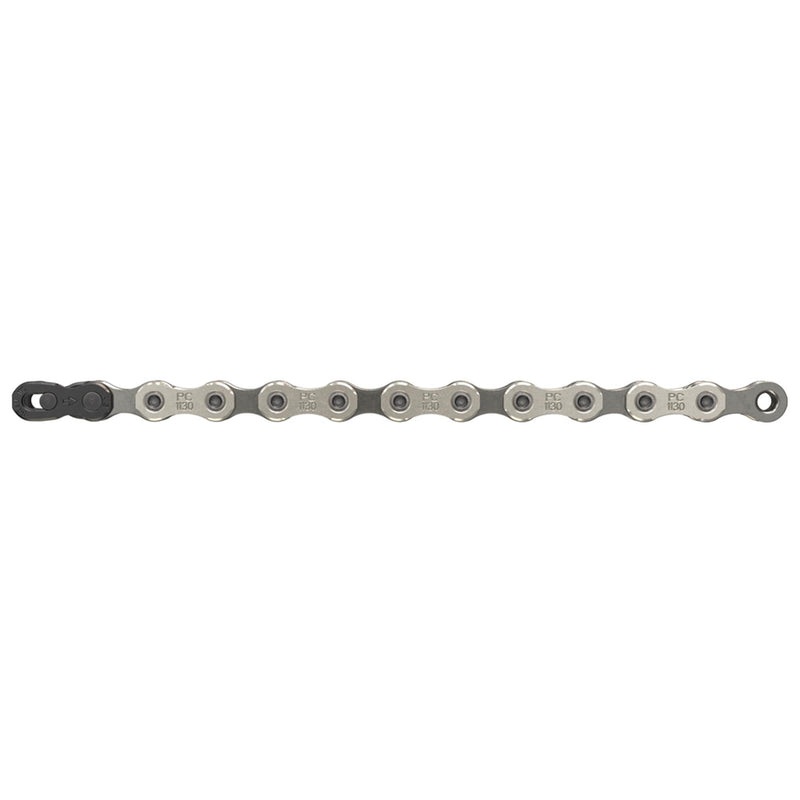 SRAM PC1130 11 SPEED CHAIN SILVER 120 LINK WITH POWERLOCK