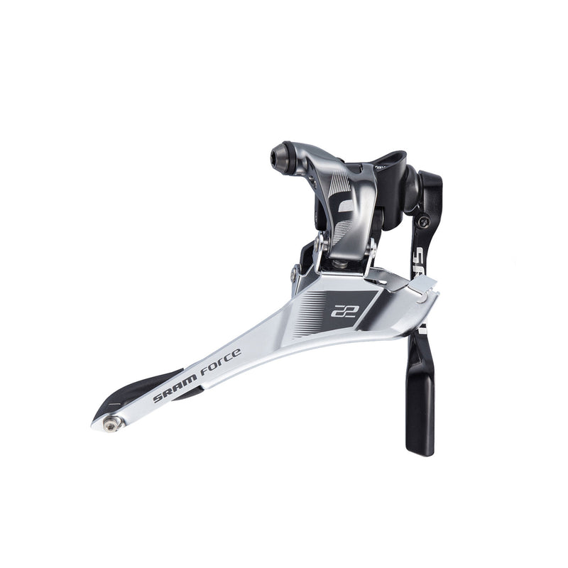 SRAM FORCE22 FRONT DERAILLEUR YAW BRAZE-ON WITH CHAIN SPOTTER