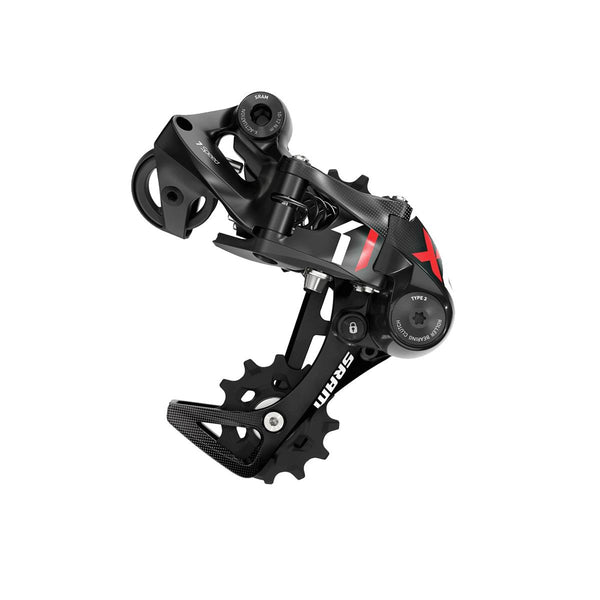 SRAM REAR DERAILLEUR X01DH TYPE 3.0 10-SPEED SHORT CAGE RED