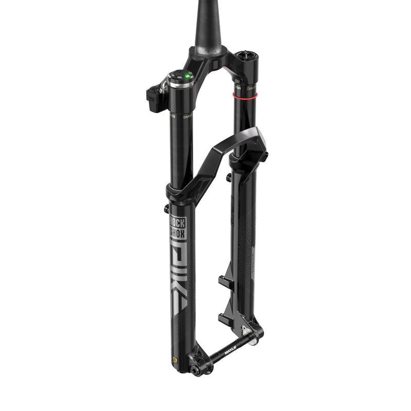 ROCKSHOX FORK PIKE ULTIMATE FLIGHT ATTENDANT - 29" BOOST™15X110 140MM BLACK TPR SMCROWNOD 44OFFSET DB+ (BOLT ON FENDER,2 BTM TOKENS,STAR NUT,MAXLE STEALTH,BATTERY,CHARGER) A3