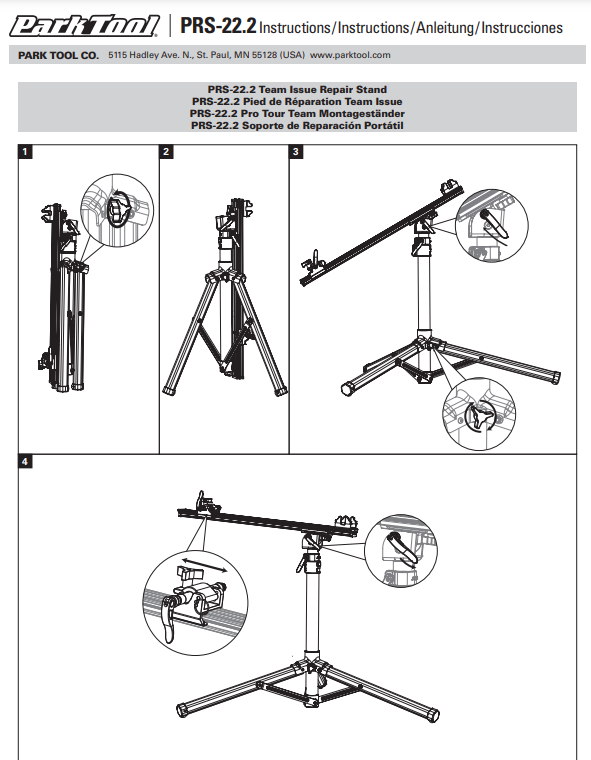 PRS-22.2 - Team Issue Repair Stand