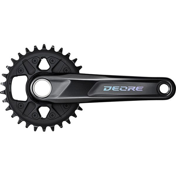 FC-M6100 Deore chainset, 12-speed, 52 mm chainline