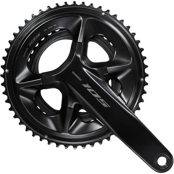 FC-R7100 105 double 12-speed chainset, HollowTech II, black