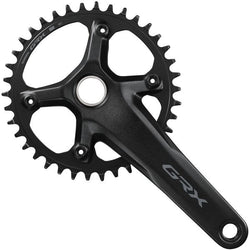 FC-RX610 GRX chainset 38T, single, 12-speed, 2 piece design, 175 mm