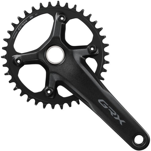 FC-RX610 GRX chainset 38T, single, 12-speed, 2 piece design, 165 mm