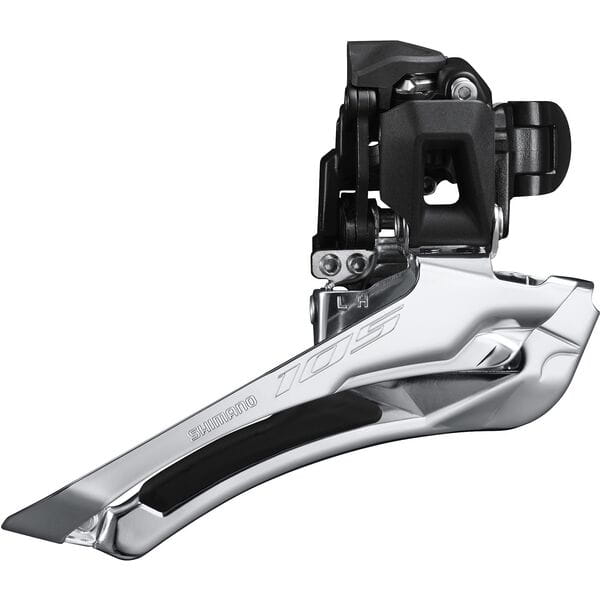 FD-R7100 105 12-speed toggle front derailleur, double 28.6 / 31.8 mm, black