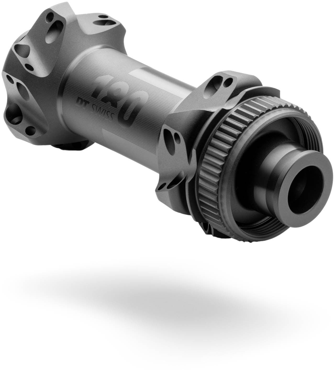 180 Straight Pull front disc Centre-Lock 100 x 12 mm, 24 hole black