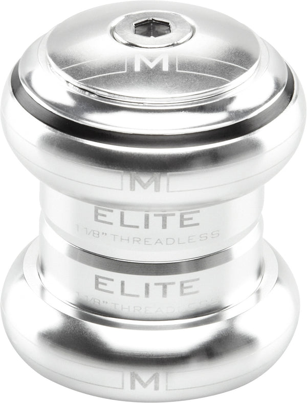 Elite Headset 1-1/8" Threadless Silver EC34/28.6 EC34/30