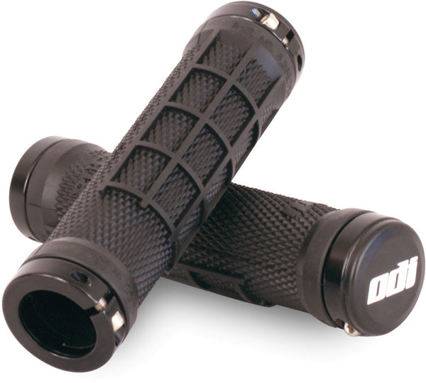 Ruffian MX MTB Lock On Grips 130mm - Black / Black