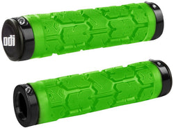 Rogue MTB Lock On Grips 130mm - Green / Black