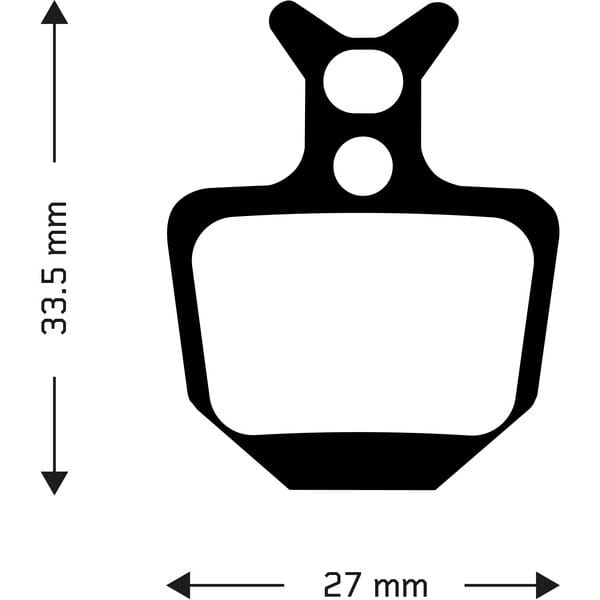 Aztec Sintered Disc Brake Pads for Formula Oro