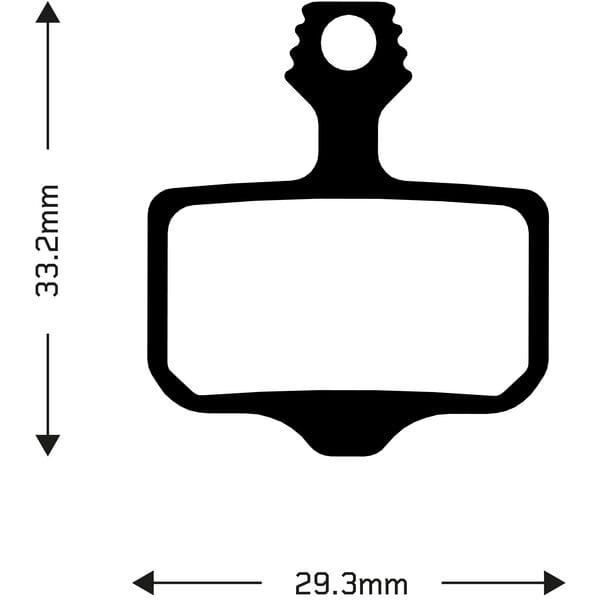 Aztec Sintered Disc Brake Pads for Avid Elixir / Sram DB / XX / XO