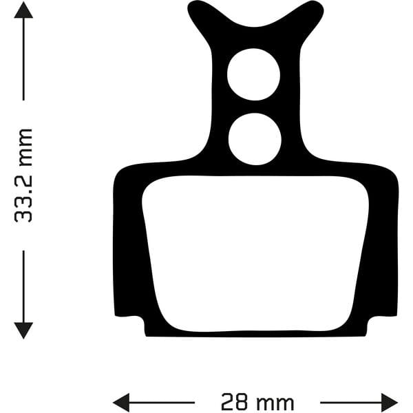 Aztec Sintered Disc Brake Pads for Formula Mega / The One / R1 / RX / RO