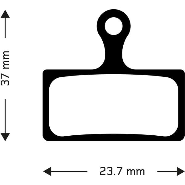 Aztec Sintered Disc Brake Pads for Shimano XTR M985 / XT M785