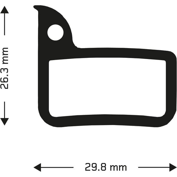 Aztec Sintered Disc Brake Pads for Sram HRD Red 22 / Force 22 and others