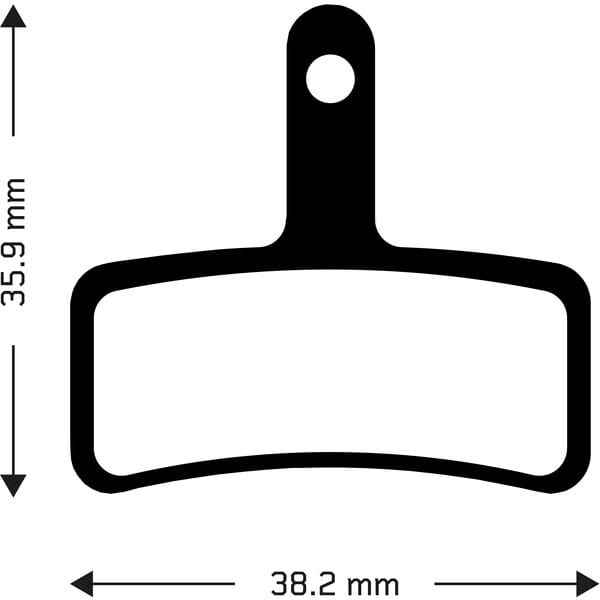 Aztec Sintered Disc Brake Pads for Tektro Dorado