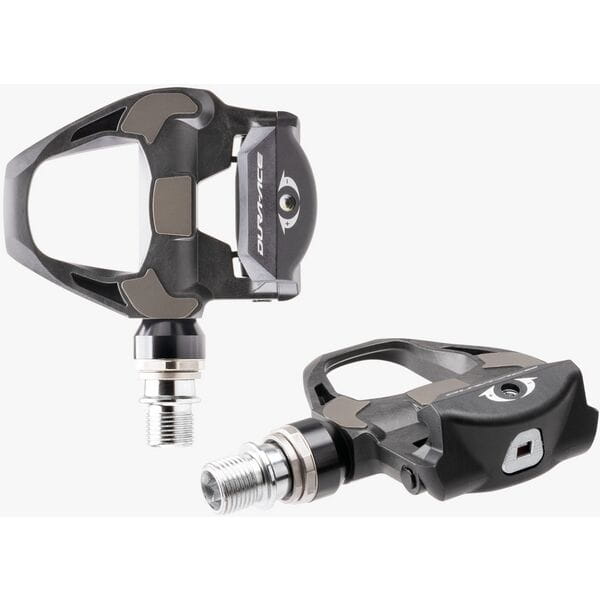 PD-R9100 Dura-Ace SPD SL Road pedals, 4 mm longer axle, carbon, black