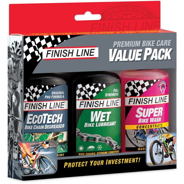 ummer Value Pack - EcoTech Degreaser / Super Bike Wash / Dry Lube -