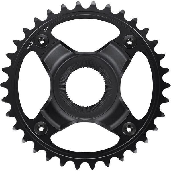 SM-CRE70-B chainring, 11-speed, 34T without chain guard, for chain line 55 mm