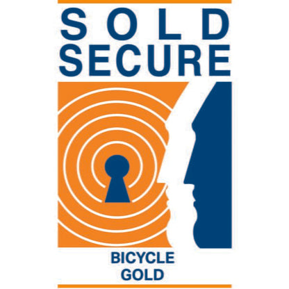 Evolution Standard U-Lock with Flexframe bracket Sold Secure Gold