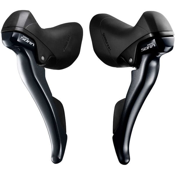 ST-R3000 Sora STI lever set, 9-speed