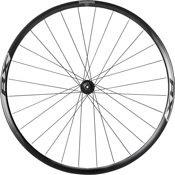 WH-RX010 Disc Road Wheel, Clincher 24 mm, Black, Front