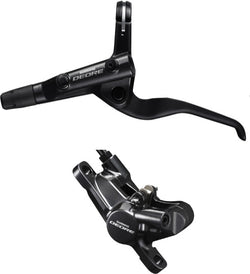 Deore BR-T6000 bled I-spec-II compatible brake lever/post mount calliper