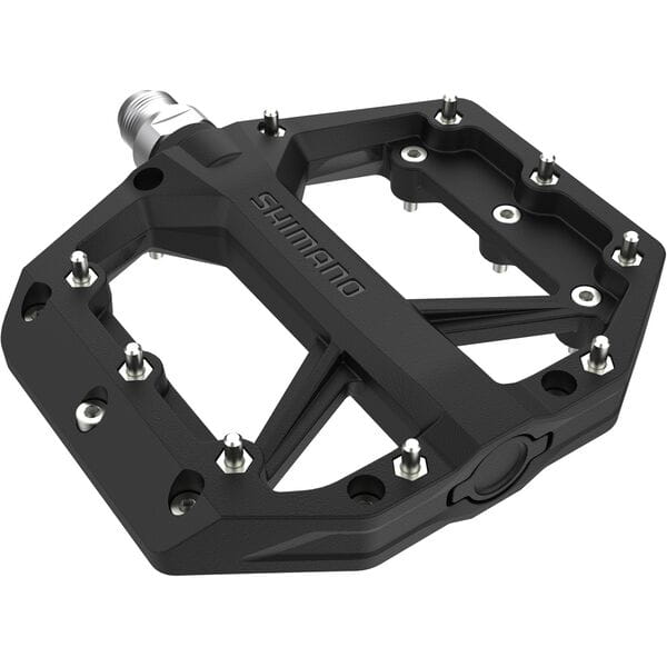PD-GR400 flat pedals, resin with pins, blue
