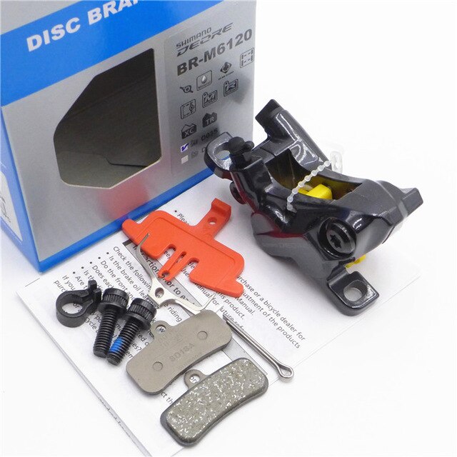 Shimano Deore BR-M6120 MTB Mountain Bike Hydraulic Disc Brake Caliper 4 Piston