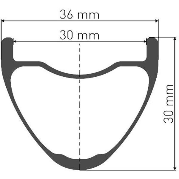 XMC 1200 EXP wheel, 30 mm Carbon rim, BOOST, MICRO SPLINE / XD, rear